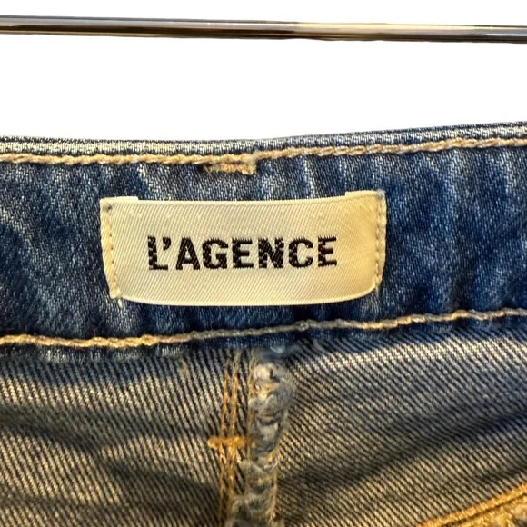 L’Agence | Ariana High arise Wide Leg Jean Stockton Wash Size 25 - Picture 10 of 15